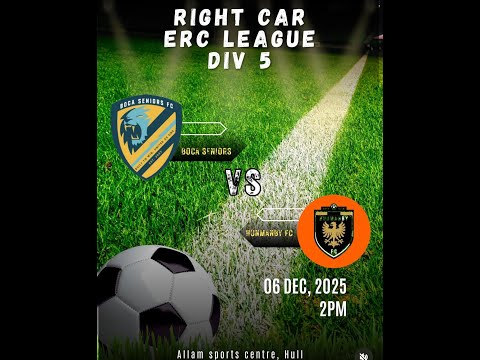 LIVE Match: Boca Seniors vs Hummanby FC