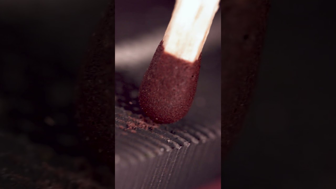 Match and File Close-Up