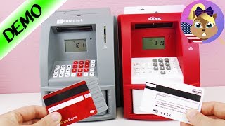ATM COMPARISON - Which Home ATM is Better? Electronic Piggy Bank