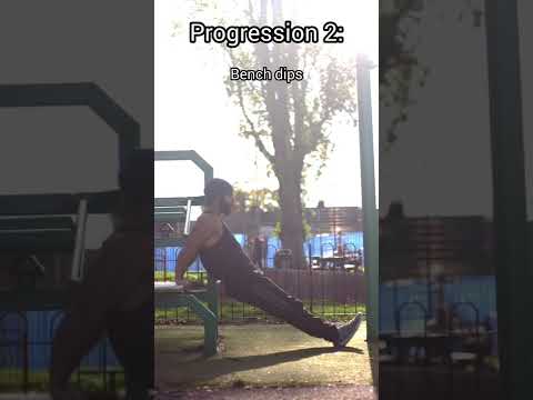 Dip tutorial - progression guide #tutorial #calisthenics