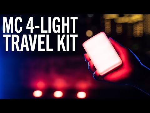 KIT DE LUZ LED APUTURE MC 4-LIGHT TRAVEL | GRUPO YMA