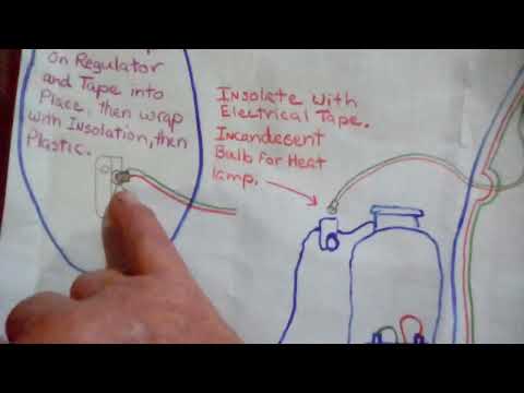 Propane Regulator Freeze Up and the CURE FOR IT!!!  😎 ALWAYS CHECK FOR GAS LEAKS FIRST!!!