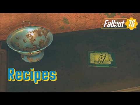 Clancy Manor Recipe Location 1 | Fallout 76