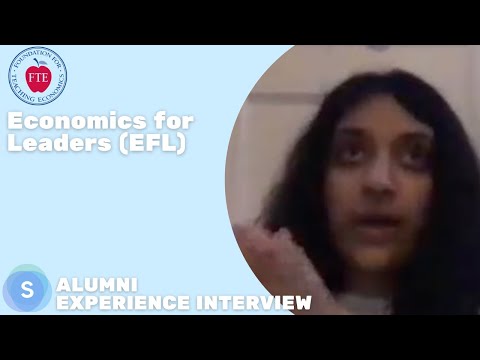 Economics for Leaders (EFL) - Alumni Experience