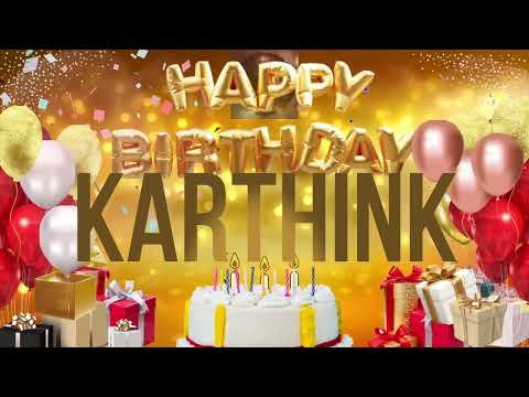 KARTHiK - Happy Birthday Karthik