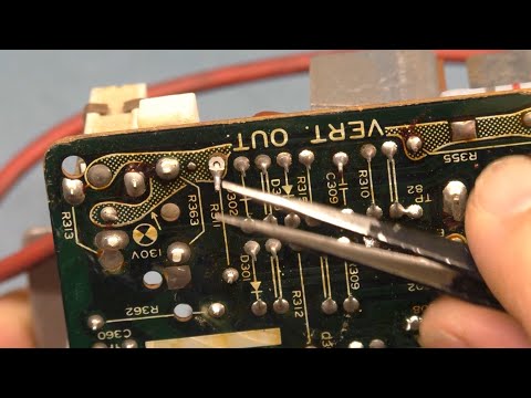 19" K4900 Arcade Monitor Chassis Repair - Goes Dim And Bright Intermittently?