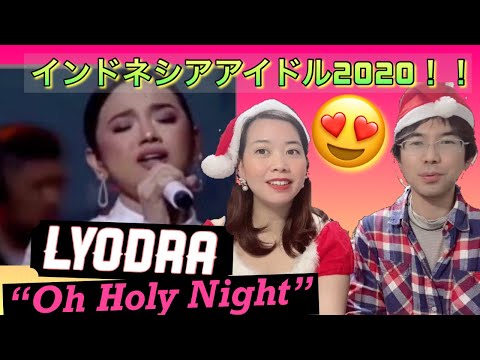 First time Reaction to Lyodra “ O Holy night “ Indonesian Idol ll JAPANESE COUPLE REACTS