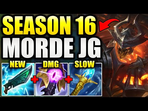 SEASON 16 MORDEKAISER JUNGLE IS BROKEN WITH THIS NEW ITEM!
