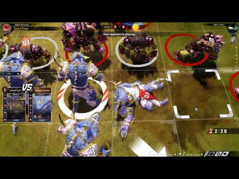 Let's fight - Blood Bowl 2 - #78 - Orks vs Echsen