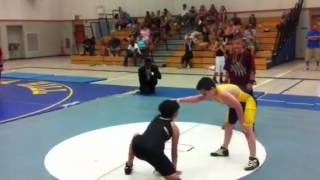 Mason Wrestling 8/21/2012 match 3