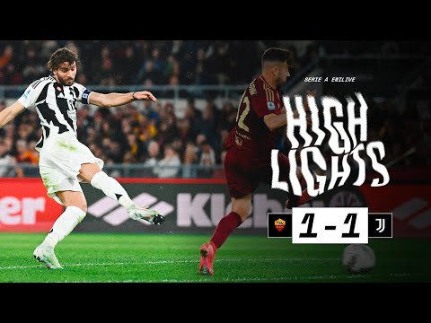 HIGHLIGHTS Serie A | Roma 1-1 Juventus | A draw in Rome, Locatelli’s Long-Range Strike!