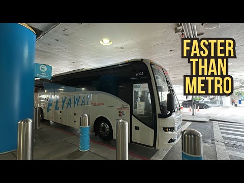 LAX | How to Ride the Flyaway Bus To Downtown Los Angeles