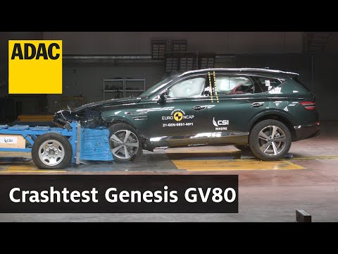 Genesis GV80 im Crashtest | ADAC & Euro NCAP