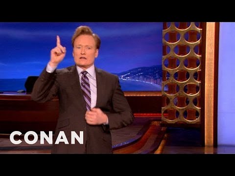 CONAN Monologue 10/18/12 | CONAN on TBS