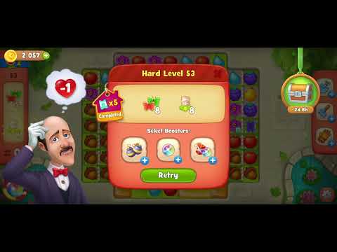 Robinsonade Time 4 ▪︎ Golden Cup 10766 Stage 52 ▪︎ no hacks, real play ☆ Gardenscapes by Anne