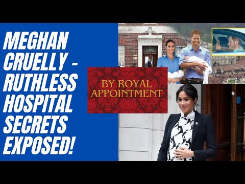 MEGHAN'S HOSPITAL SECRET REVEALED ... #meghan #meghanmarkle #hospital