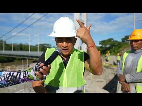 PREFECTO SUPERVISA AVANCE DE PLAZA TURÍSTICA EN SAN JOSÉ DE AGUARICO, CANTÓN CASCALES.