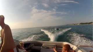 preview picture of video 'Tubing Lake Michigan,Saugatuck.MP4'