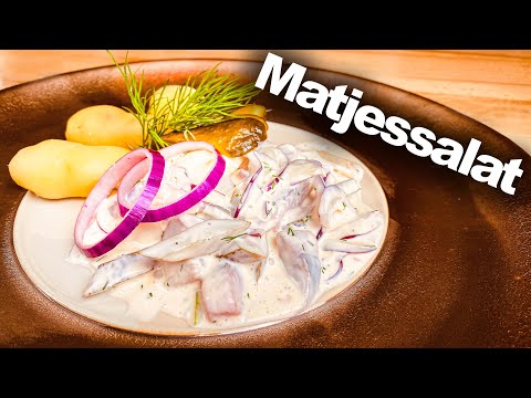 Matjessalat nach Hausfrauenart | Schnelles Rezept | So wie früher