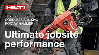 Combipercutor pe acumulator Hilti TE 70-22