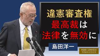 【思い出の第216回臨時国会】島田洋一　違憲審査権　オートガイネフィリア　衆議院 法務委員会　2024/12/12　#日本保守党