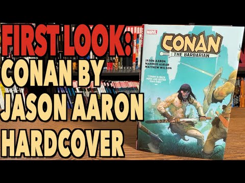 FIRST LOOK: Conan The Barbarian By Aaron & Asrar Oversized Hardcover!