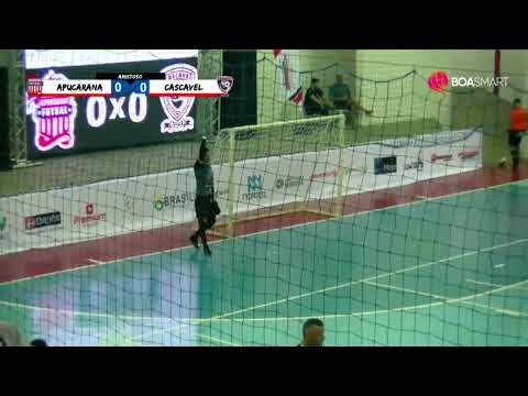 Apucarana Futsal vence Cascavel Futsal por 2 a 0 em amistoso no norte do Paraná | Melhores Momentos