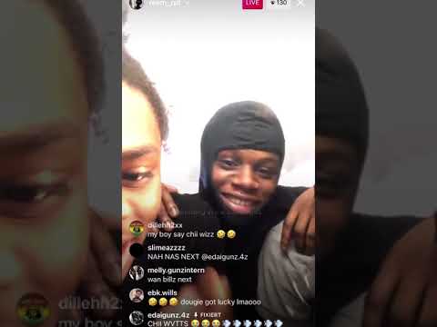 Reem RPT on IG Live w/ Kev Gz and Edai Gunna Clowning CHII WVTTZ de@th. Praying nas ebk, DougiB next