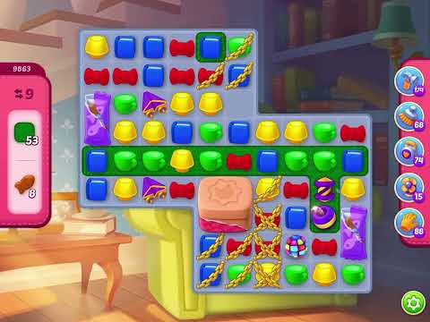 Homescapes level 9863 super hard no booster