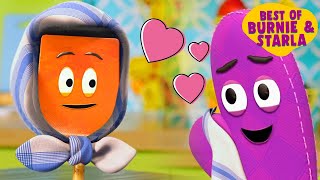 Best of Burnie and Starla | Toddler Cartoons | Teaching Preschoolers | Snacks for Toddlers | Kids