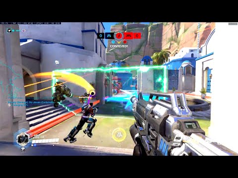 Kabaji Hitscan Main Soldier 76 gameplay! [ Overwatch Season 30 Top 500 ]