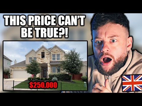 British Guy STUNNED at "Affordable NEW Homes For Sale In Austin, Texas!"