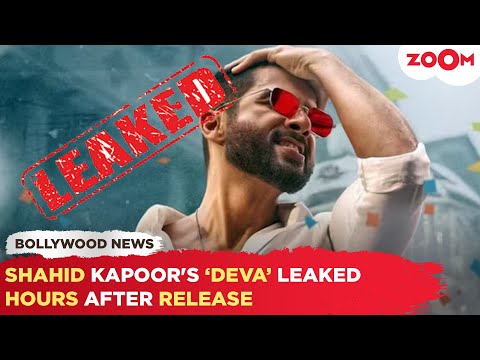 Shahid Kapoor's film Deva LEAKED online hours after getting released in theatres!