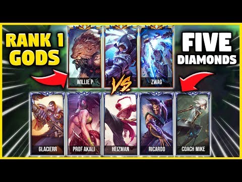 3 BEST ONE-TRICKS WORLD VS. 5 DIAMOND PLAYERS (3v5) Ft. Professor Akali, Zwag - League of Legends
