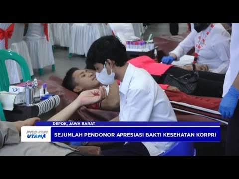 APRESIASI ACARA DONOR DARAH KORPRI POLRI