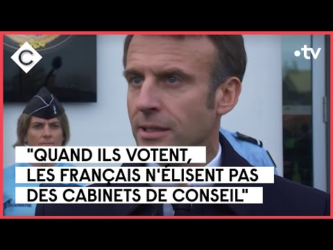 Emmanuel Macron rattrapé par l’affaire McKinsey - Le 5/5 - C à Vous - 25/11/2022