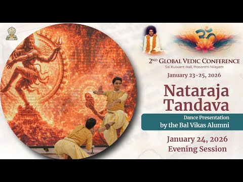 'Nataraja Tandava' - Dance Presentation by the Bal Vikas Alumni  | Jan 24, 2026 | Evening