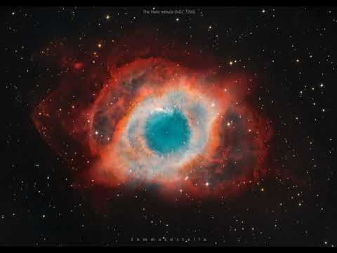 NGC 7293: The Helix Nebula #shorts