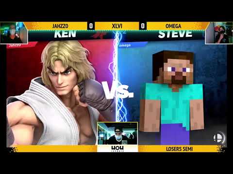 SSBU - 4o4 Ultimate Weekly XLVI - ARK| Jahzz0 (Ken) vs 4o4| Omega (Steve) - Losers Semi-Final