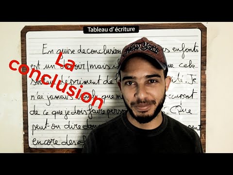 The argumentative text: writing the conclusion