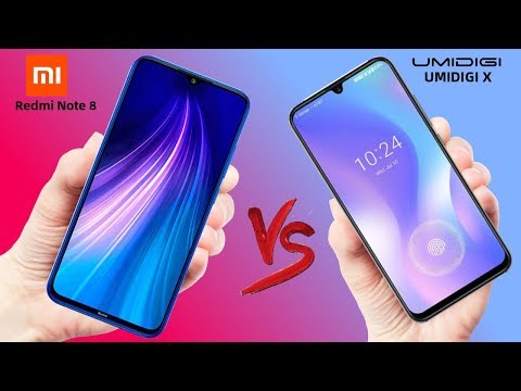 Xiaomi Redmi Note 8 vs UMIDIGI X - Full Comparison