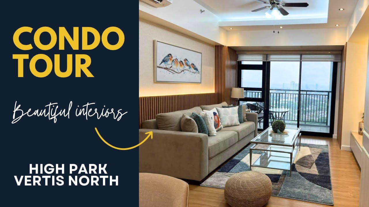 Beautiful 61 sqm 1 Bedroom with Balcony at High Park Vertis North QC For Sale