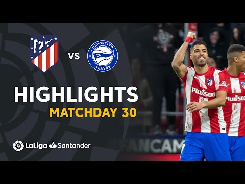 Highlights Atletico Madrid vs Deportivo Alavés (4-1)