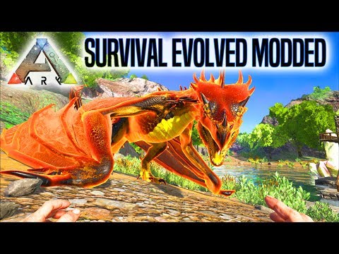 EVOLVER UNKNOWN POWER WYVERN OG BOSS FIGHT! - ARK Survival Evolved Dansk (Modded Ark Eternal) Ep 10