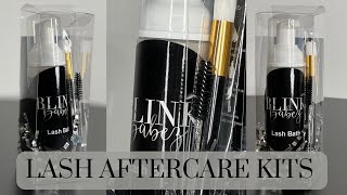 HOW TO MAKE LASH CLEANSER AND AFTERCARE KITS | LASH TECH DIY