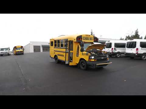 2014 Chevrolet Thomas 12 Passenger + 2 Wheelchairs ADA School Bus - B36352