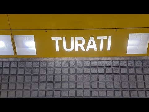(Walkthrough) Stazione TURATI (M3 Metro Milano)