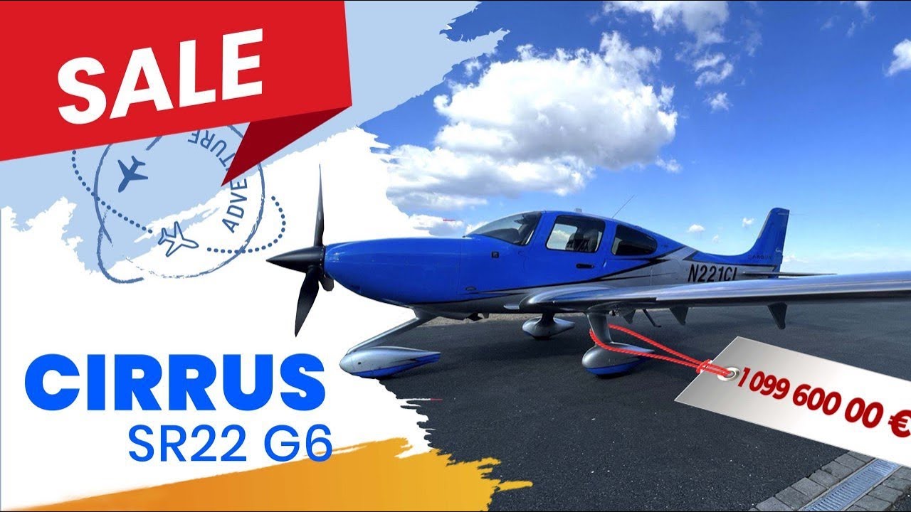 Cirrus SR22 GT6 for sale in Europe| Test Flight & Review CIRRUS SR22 G6