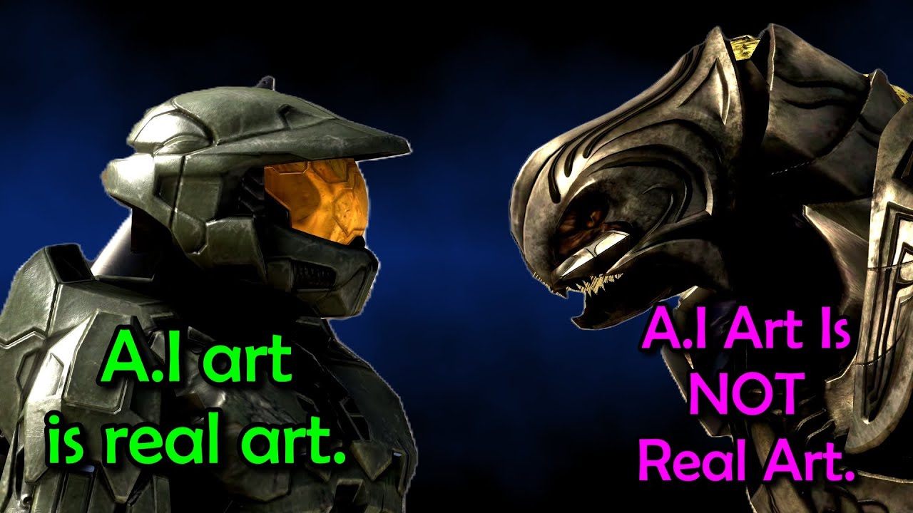 Is A.I art REAL art? | The Master Chief Show! |