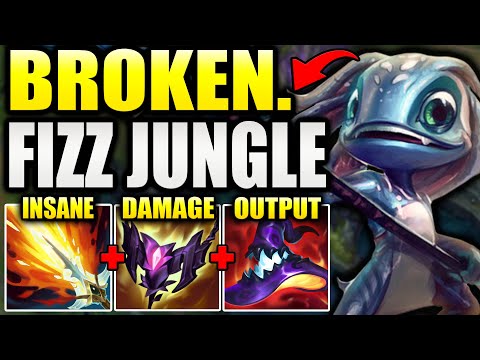 RIOT BUFFED FIZZ INTO THE JUNGLE AND HE’S ABSOLUTELY BROKEN!